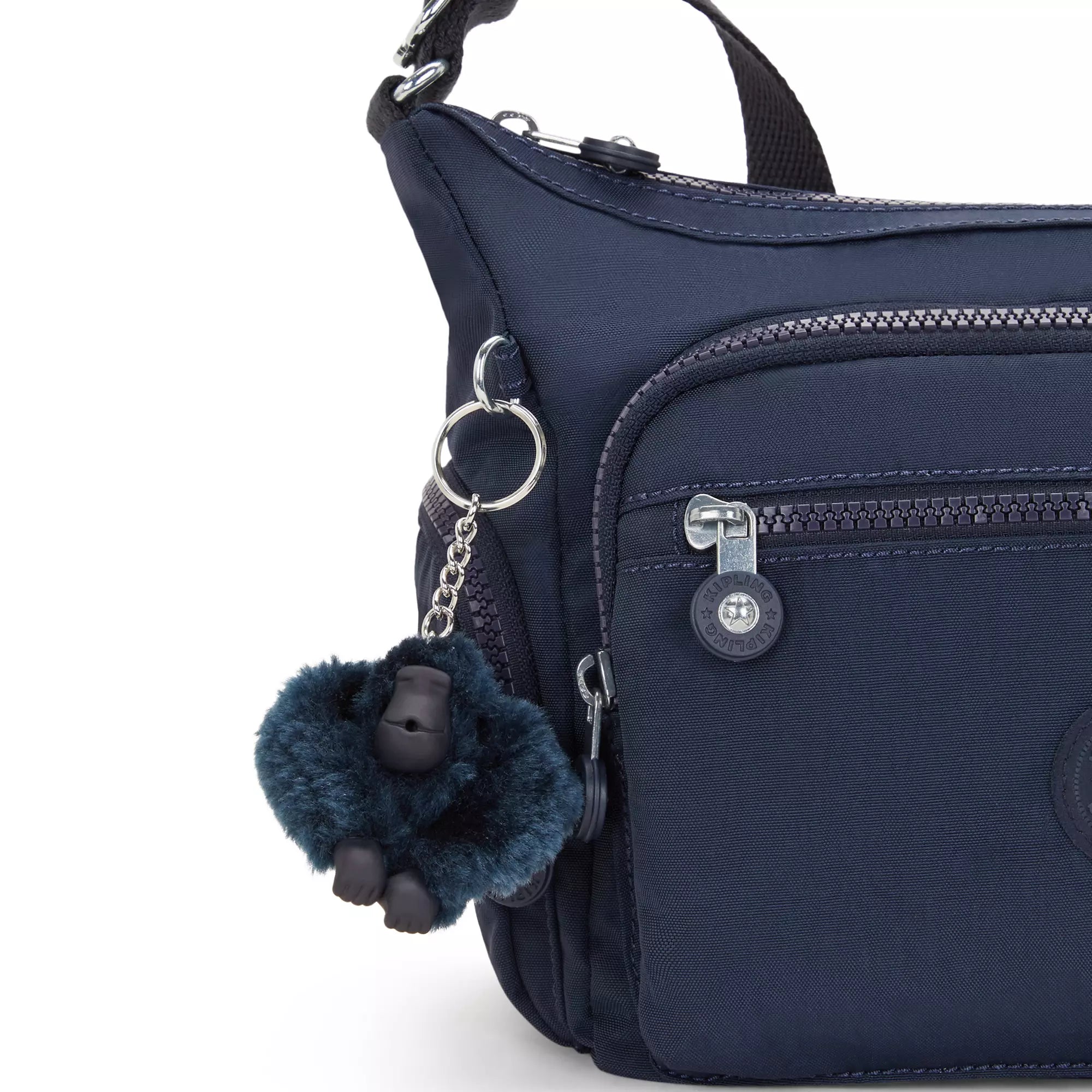 Kipling Gabbie Small Crossbody Bag for Women | Lightweight Travel Purse with Adjustable Strap | Blue Bleu 2 | Perfect for Everyday Use, Shopping & Travel Accessories