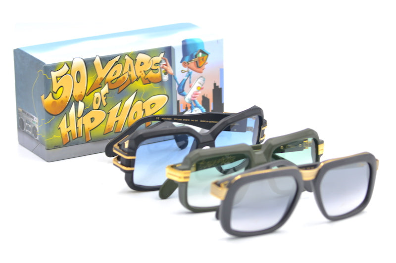 Cazal 616/3 Hip Hop Sunglasses for Men & Women - Retro Vintage Style, UV Protection - Perfect for Streetwear, Music Festivals & Urban Fashion