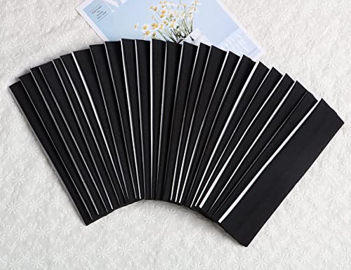 24pcs x black headbands