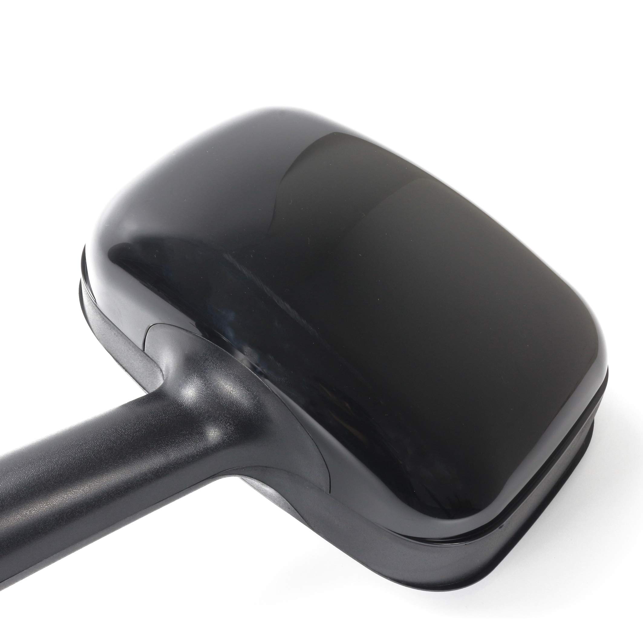 2008-2017 Freightliner Cascadia Hood Mirrors - Black Driver & Passenger Side Replacement Mirrors for Improved Visibility & Safety | Perfect for Long-Haul Trucking & Highway Driving