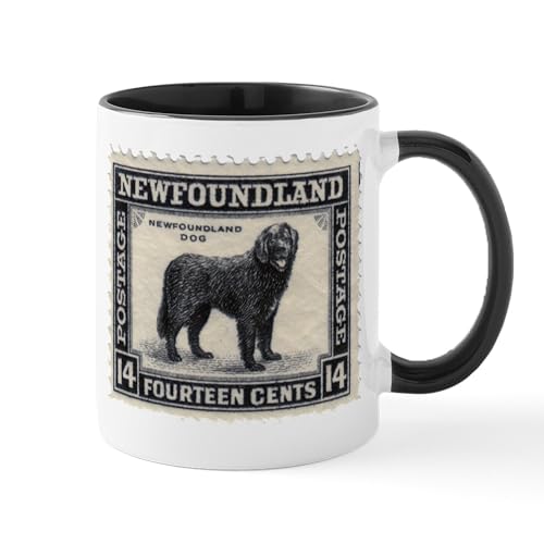 White/Black Inside - Newfoundland Stamp Mug