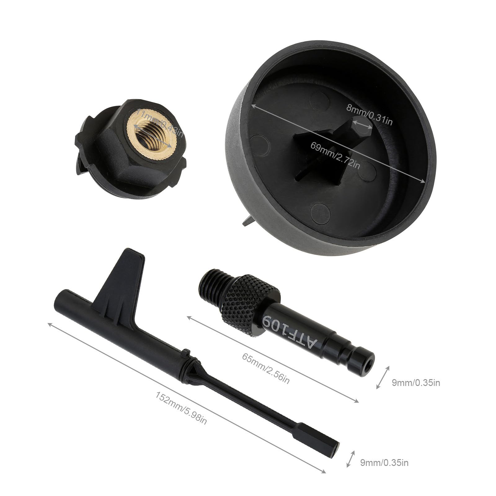 Mercedes Benz 725.0 9-Speed Transmission Oil Filling Tool Kit - Plastic Oil Drain Adapter for Smooth Transmission Fluid Changes - Perfect for DIY Maintenance & Professional Garage Use