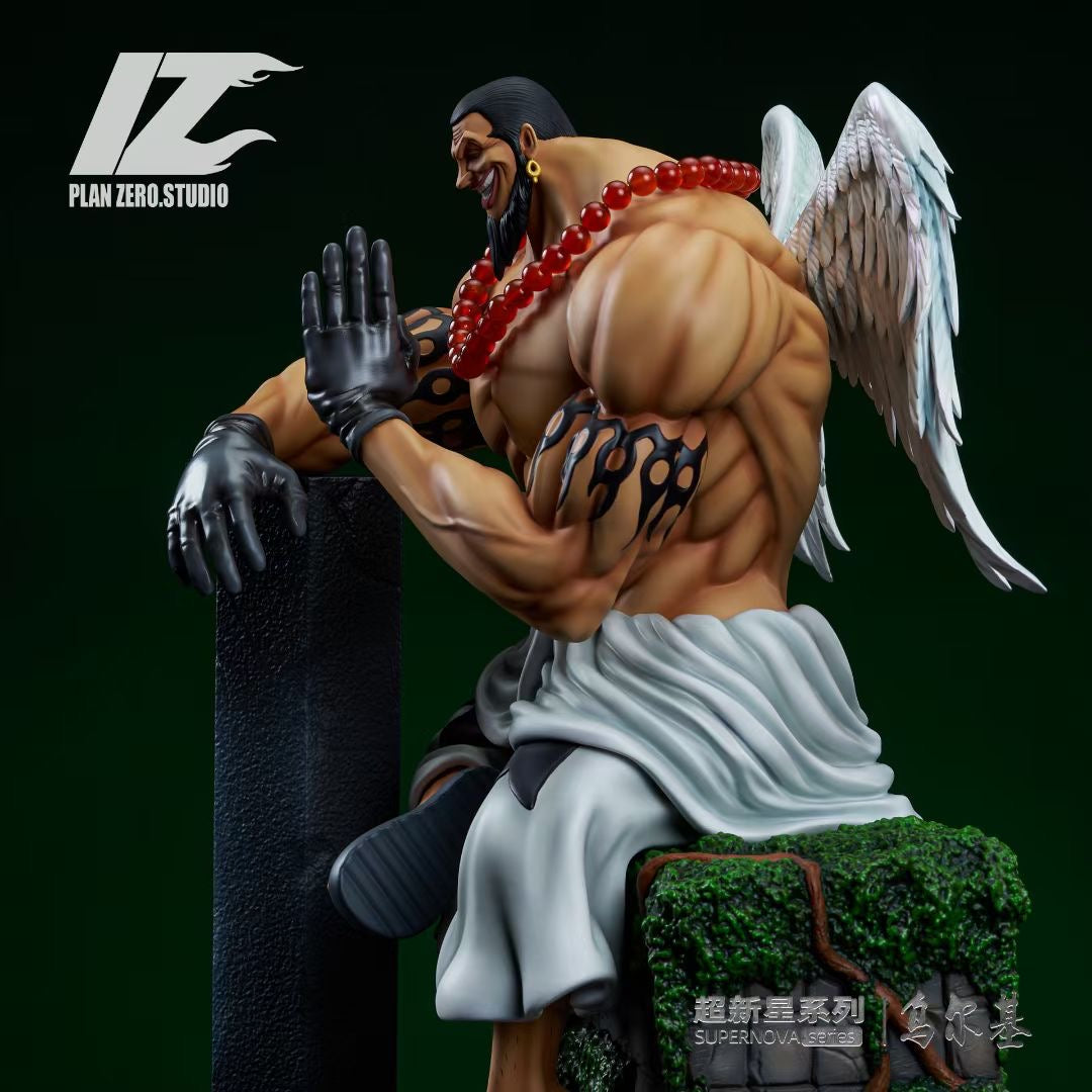 PZ Studio Urouge Mad Monk One Piece Anime Figure - Collectible Action Figure for Anime Fans, Perfect for Display, Gifts, and Cosplay