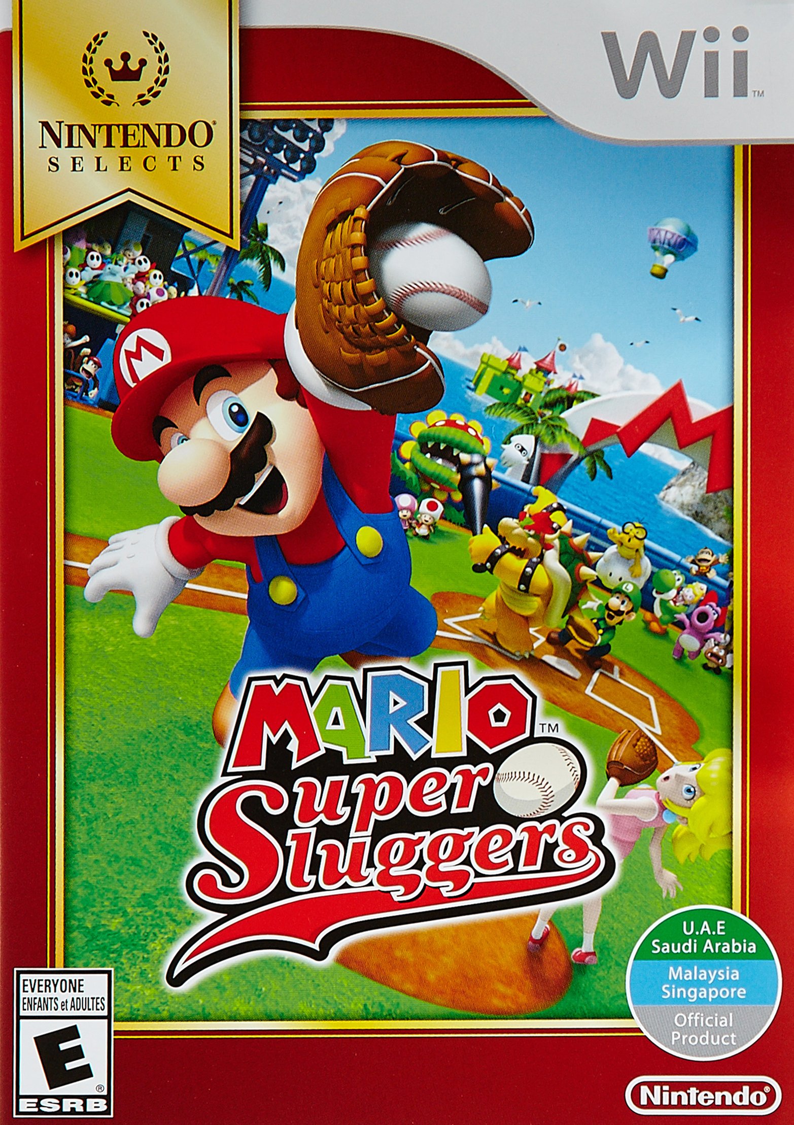 Nintendo Selects: Mario Super Sluggers - Baseball Video Game for Wii | Family-Friendly Sports Game for Kids & Adults | Perfect for Game Nights & Parties
