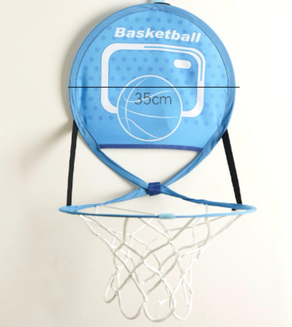 Silent Hoop Set - Quiet Bounce Foam Basketball with Adjustable Hoop for Indoor & Outdoor Play | Size 5 Lightweight Kids Basketball | Perfect for Bedroom, Backyard & School Gym Use