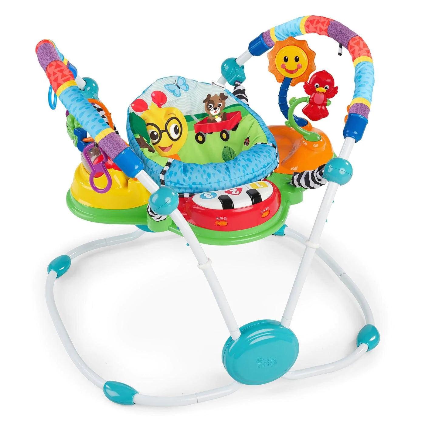 Baby Einstein Neighborhood Friends Activity Jumper - Interactive Baby Bouncer with Lights & Music for Early Learning - Perfect for Playtime, Nursery, and Developmental Stimulation