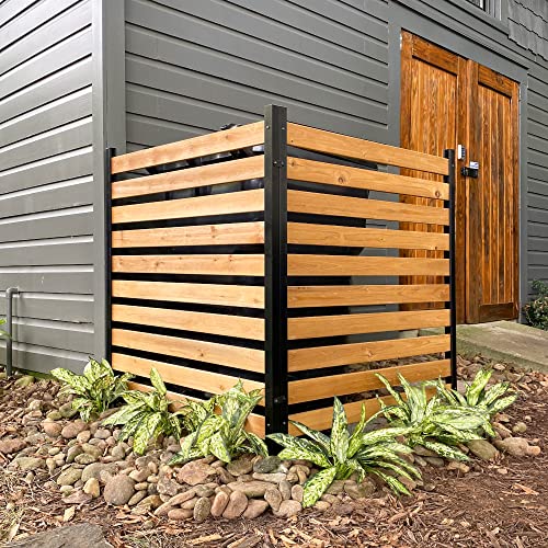 42in H x 38in W (2 Slatted Panels)