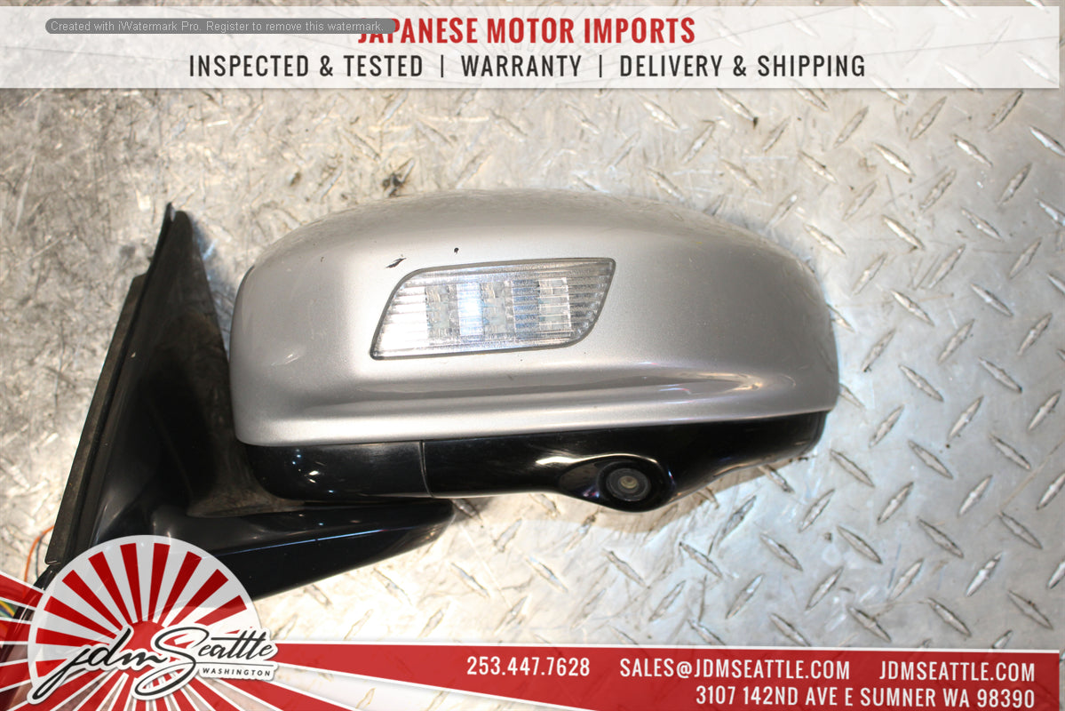 JDM Nissan Skyline V36 350GT Infiniti G37 2007-2014 Side Mirrors with Camera - Replacement Auto Parts for Enhanced Safety & Parking Assistance