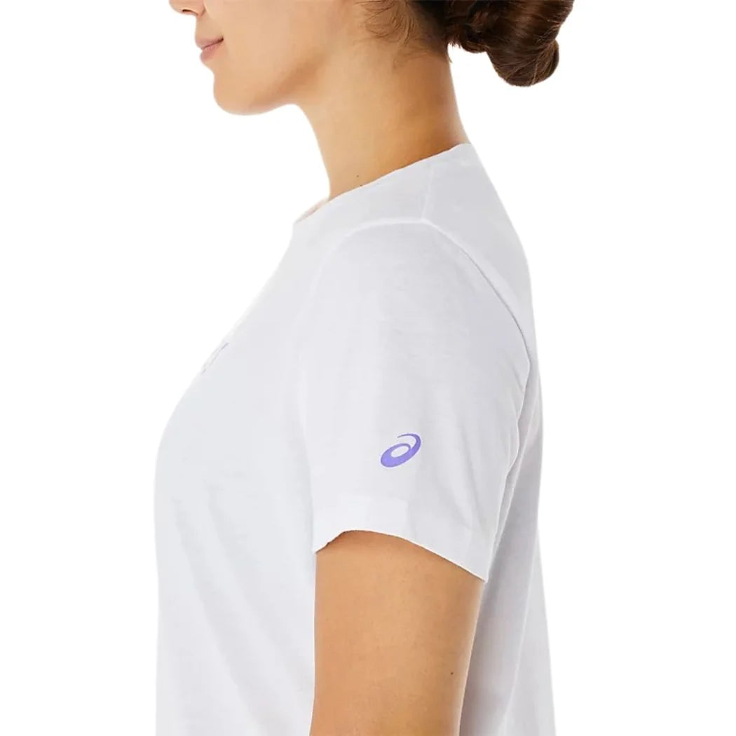 ASICS Training Core Women's Short Sleeve T-Shirt - Moisture Wicking Workout Top for Running, Yoga & Gym - Lightweight Athletic Tee for Active Women