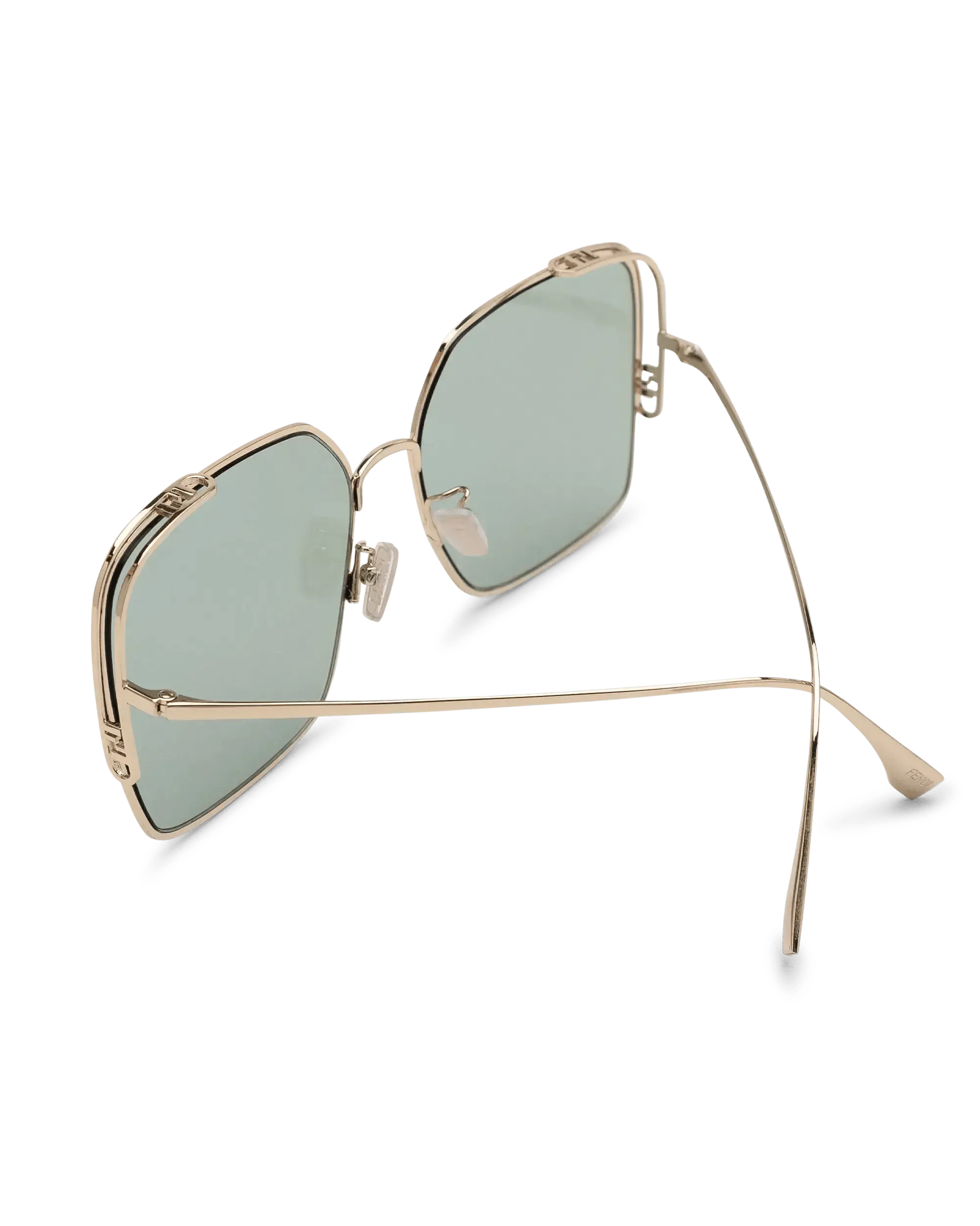 Green Lens O’Lock Square Sunglasses - UV Protection Polarized Sunglasses for Men & Women - Fashionable Square Frame for Outdoor, Driving, Beach & Summer Activities