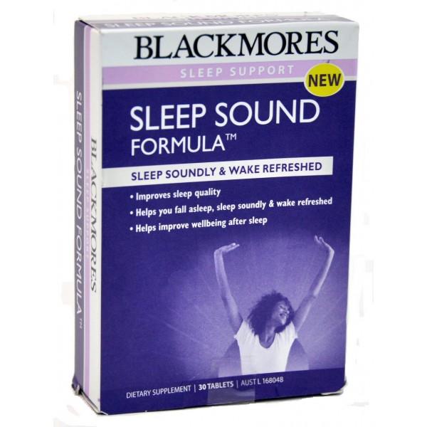 Blackmores Sleep Sound Formula – Natural Sleep Aid for Better Rest & Relaxation – Perfect for Stress Relief & Insomnia Support