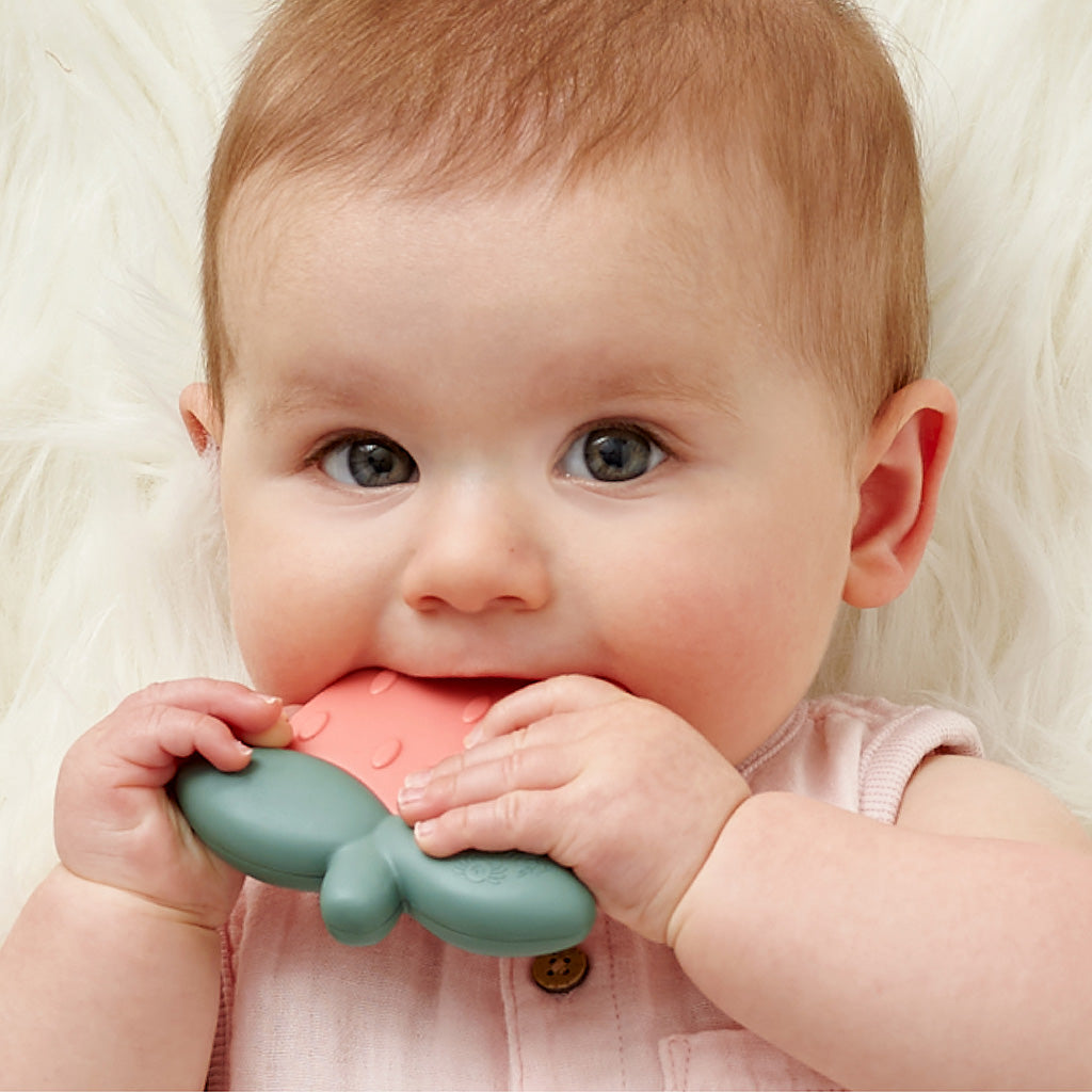 Strawberry Sweetie Rattle™ - Cute Baby Teether Toy for Soothing Gums | Soft & Safe Infant Rattles for Newborns & Toddlers | Perfect for Playtime, Travel & Sensory Development