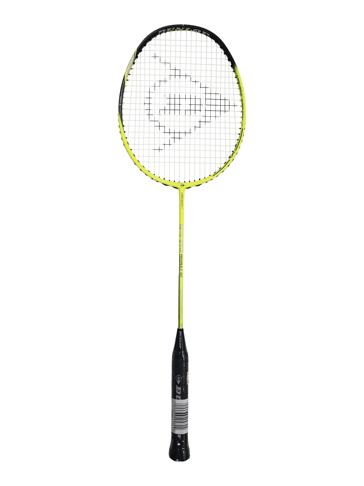 Dunlop Revo Star Assault 82 Badminton Racket - Professional Carbon Fiber Shuttlecock Racket for Competitive Play & Training | Perfect for Tournaments, Club Matches & Casual Games