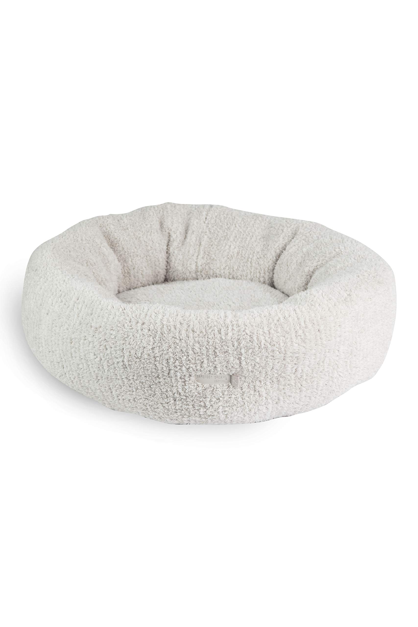 Barefoot Dreams CozyChic Round Pet Bed - Ultra Soft & Plush Dog Bed & Cat Bed for Small to Large Pets | Perfect for Living Room, Bedroom & Travel Use