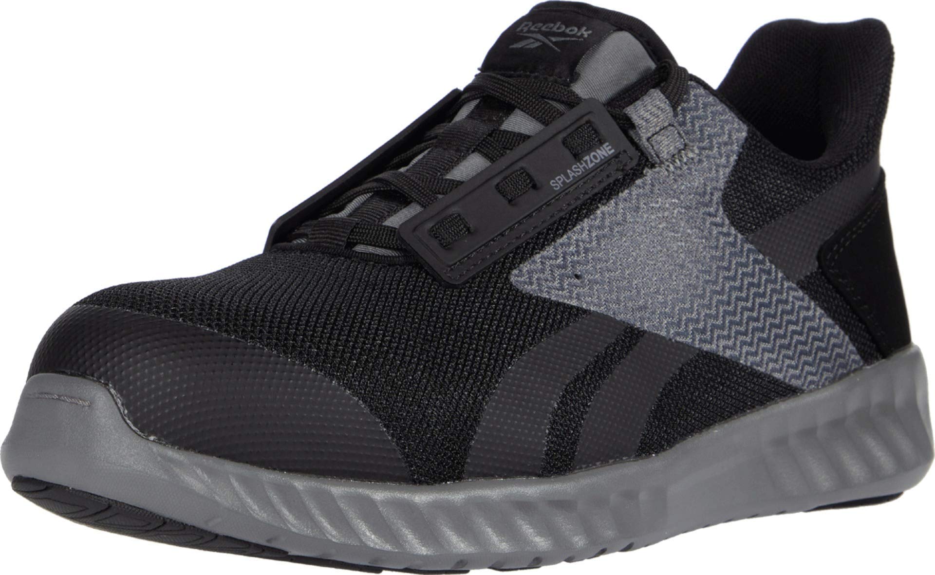 Reebok Men's Sublite Legend Safety Toe Athletic Work Shoes - OSHA Compliant Steel Toe for Construction & Industrial Workers - Lightweight & Comfortable for Long Shifts