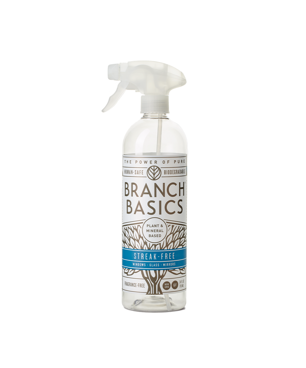 Streak-Free Glass Cleaner Spray Bottle - 16oz Refillable & Reusable for Windows, Mirrors, and Shower Doors - Perfect for Home, Office, and Car Cleaning