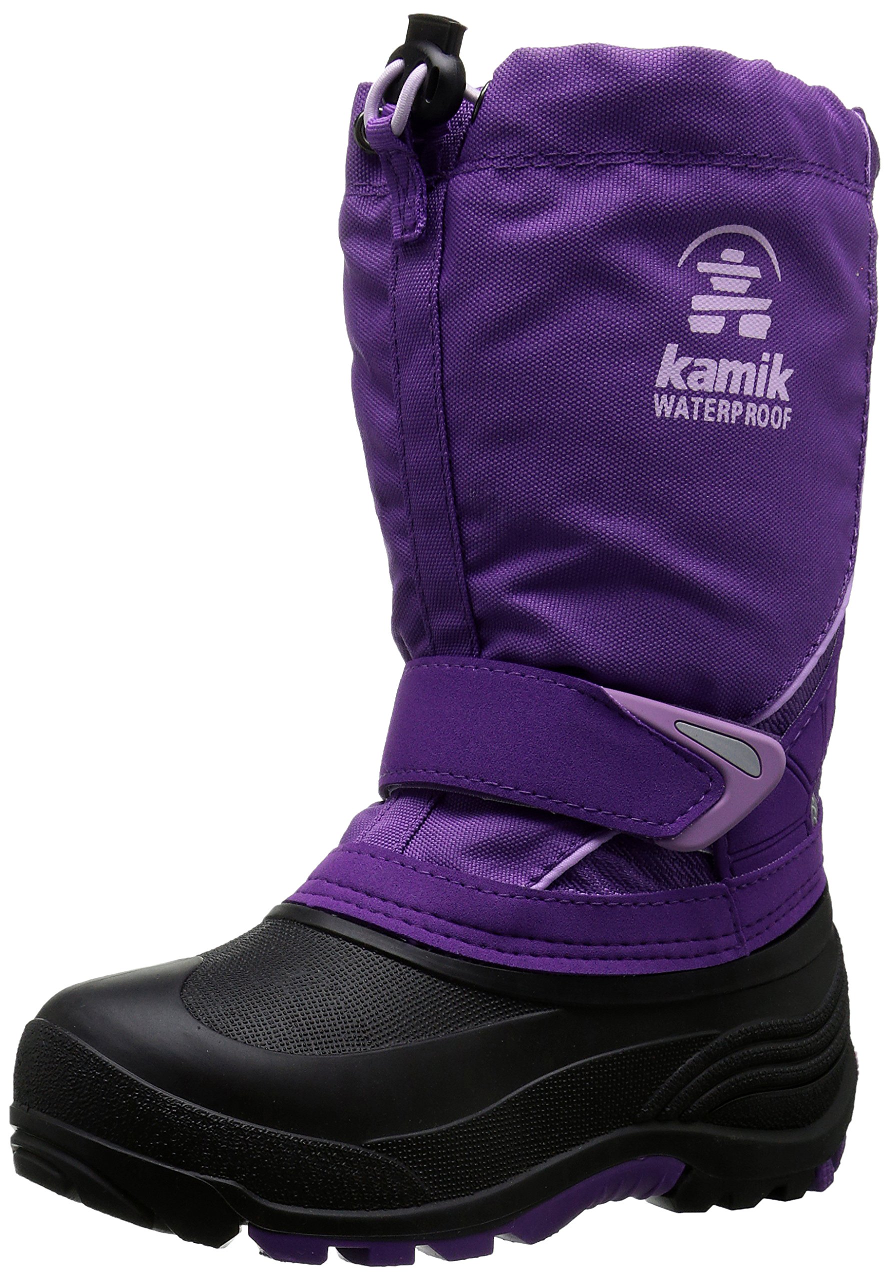 Kamik Sleet Waterproof Winter Snow Boots for Kids - Toddler, Little Kid & Big Kid - Warm Insulated Outdoor Boots for Snow, Ice & Cold Weather Play