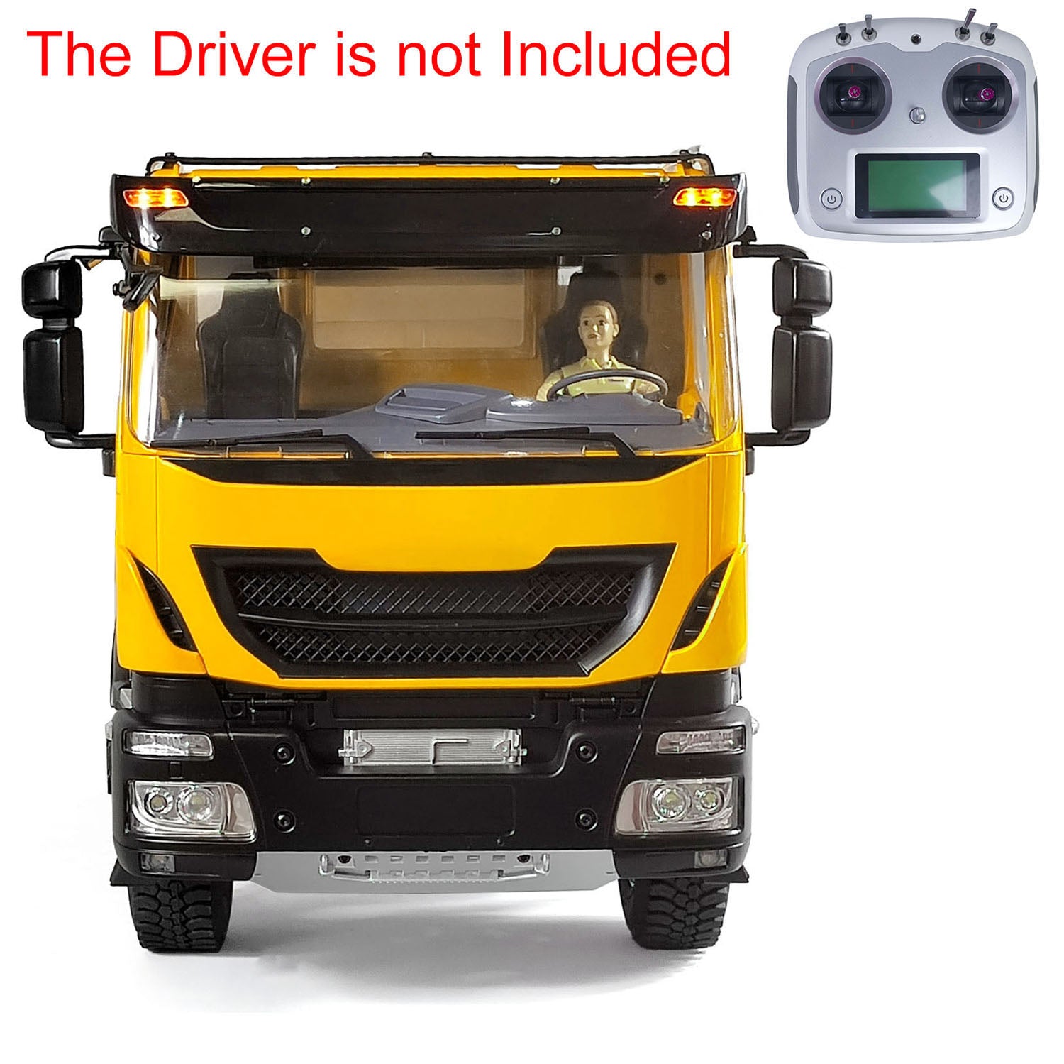 1/14 Scale Toucan 6x6 Metal Hydraulic RC Dumper Truck - Remote Controlled Construction Vehicle with 2-Speed Gearbox, ESC & Servo - Realistic Simulation for Hobbyists & Collectors - Perfect for Construction Site Play, Off-Road Adventures & RC Model Displays
