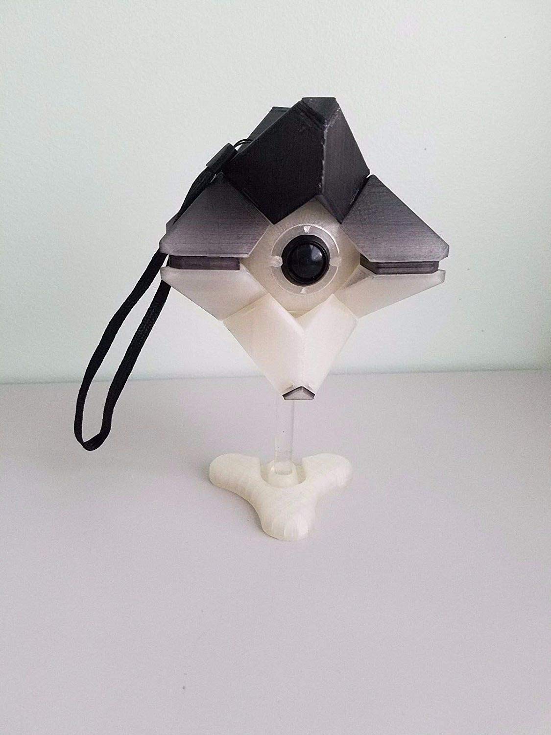 Kingslayer Destiny Ghost - Taken King Edition - LED Light Up & Glow in The Dark Collectible - Includes Floating Display Stand - Perfect for Gaming Room Decor & Destiny Fan Gifts