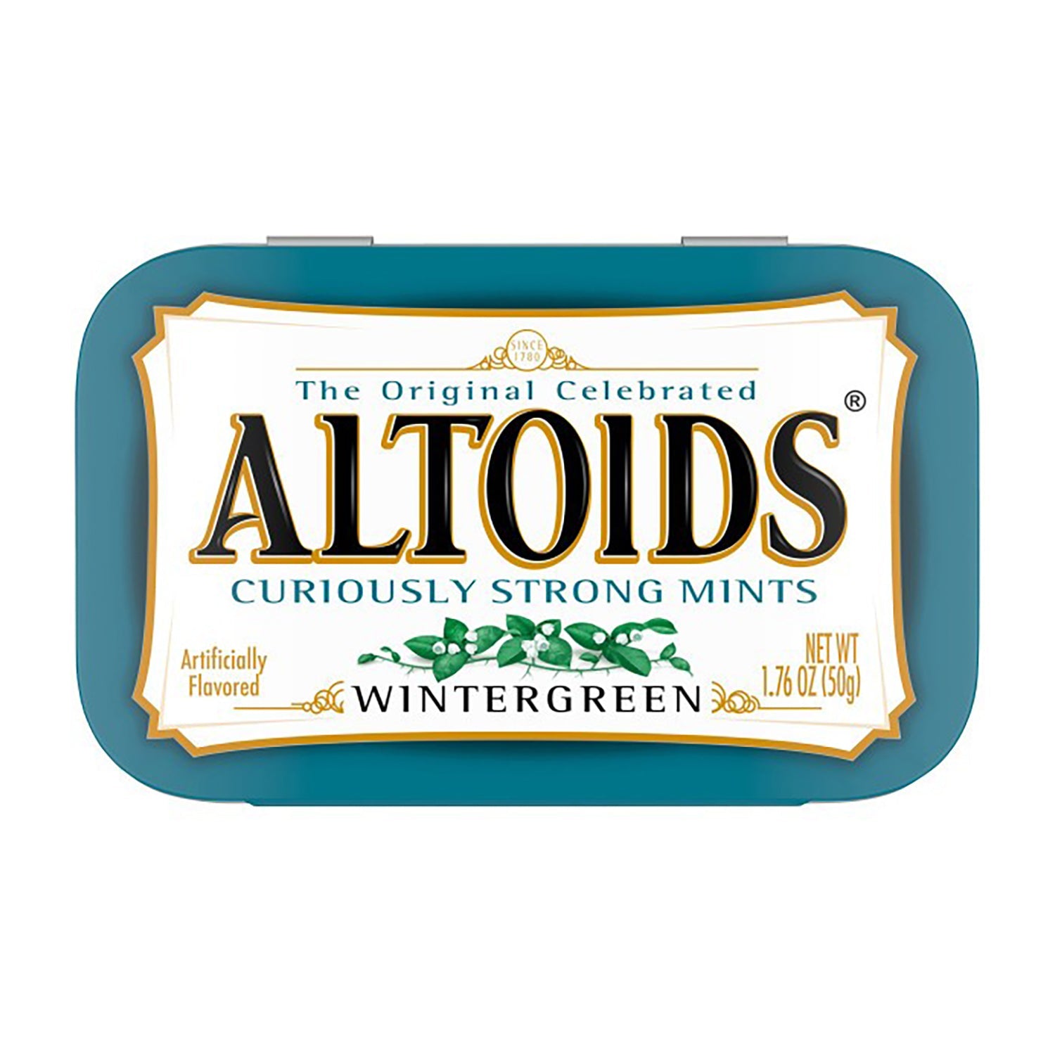 Altoids Wintergreen Mints | 12 Count Box | Fresh Breath Mints for Office, Travel & Everyday Use
