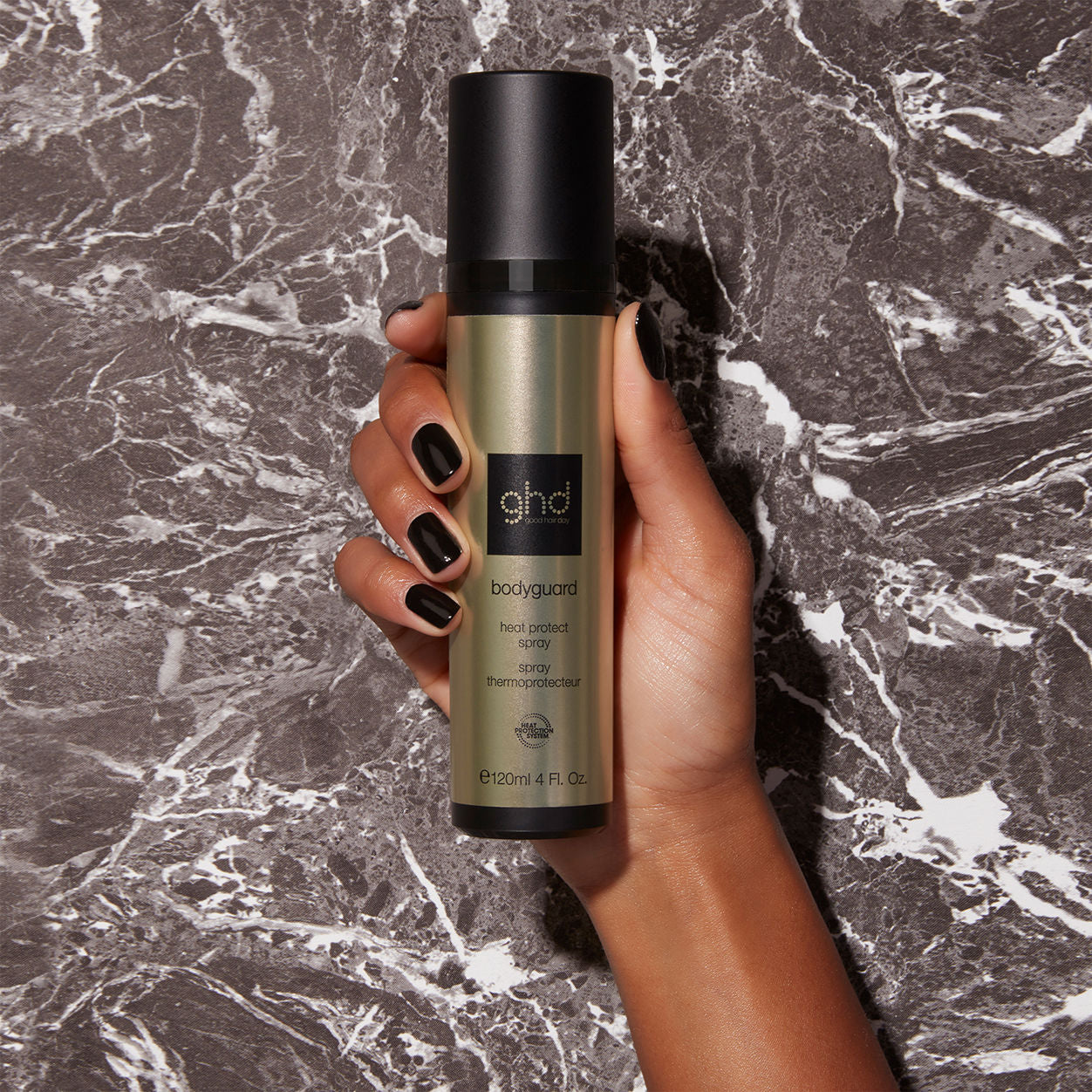 Bodyguard Heat Protect Spray for Hair - Thermal Protection & Shine for Blowouts, Straightening & Styling - 8oz