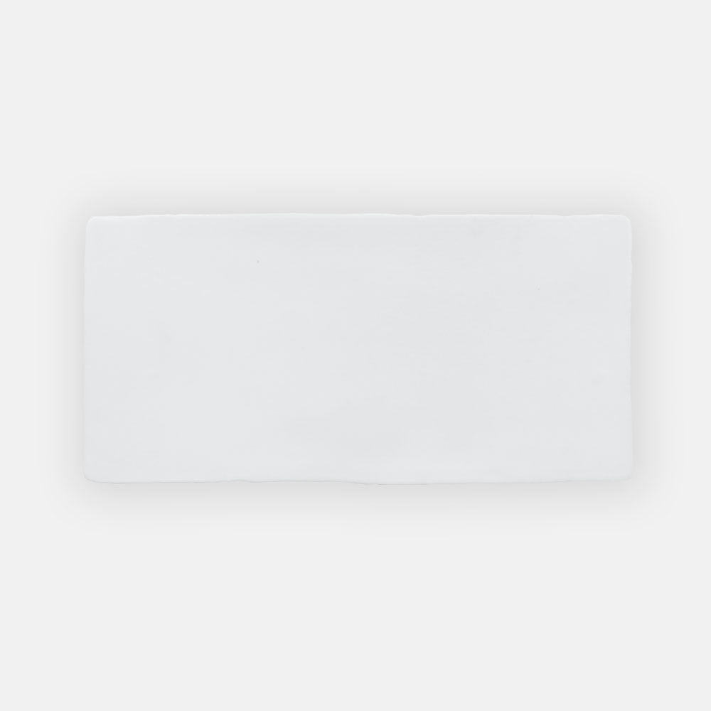 Premium Columbus Blanco 75x150 Matte Subway Tile - Classic White Ceramic Wall Tile for Kitchen Backsplash, Bathroom, and Shower Renovation