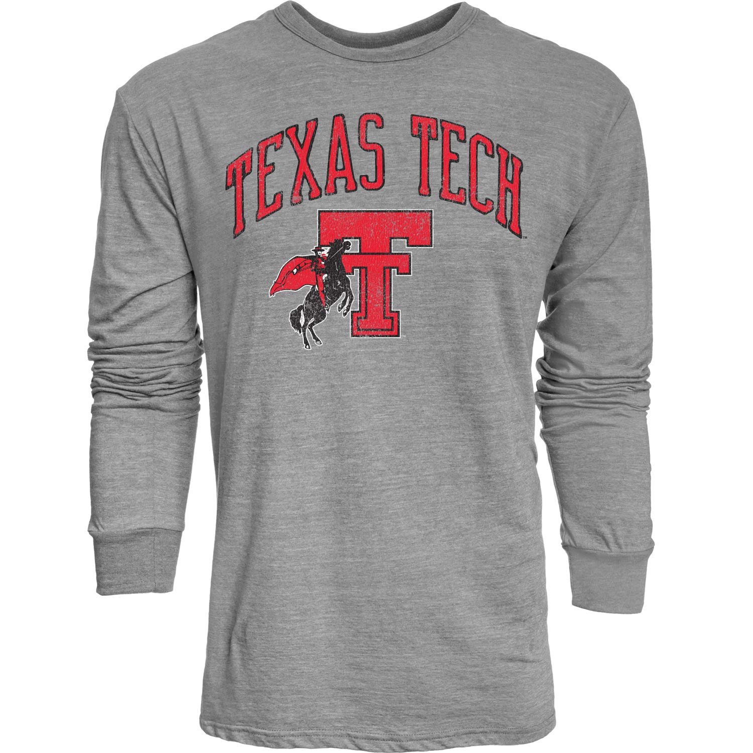 Vintage Tri-Blend Long Sleeve T-Shirt for Men | Soft Comfortable Retro Style | Casual Wear, Layering & Everyday Outfits