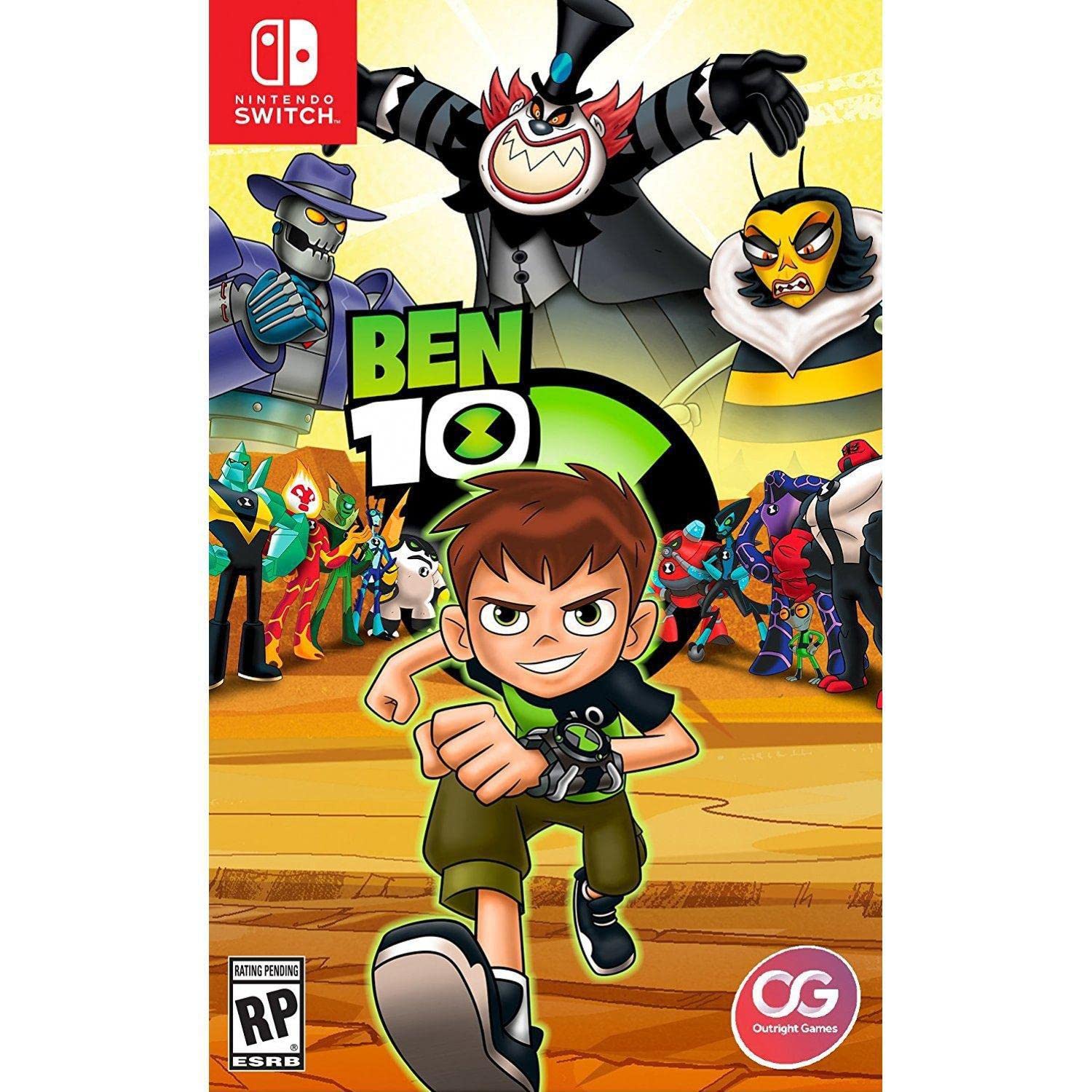 Ben 10 Nintendo Switch Game - Action-Adventure Video Game for Kids & Teens | Perfect for Family Game Night & Superhero Fans