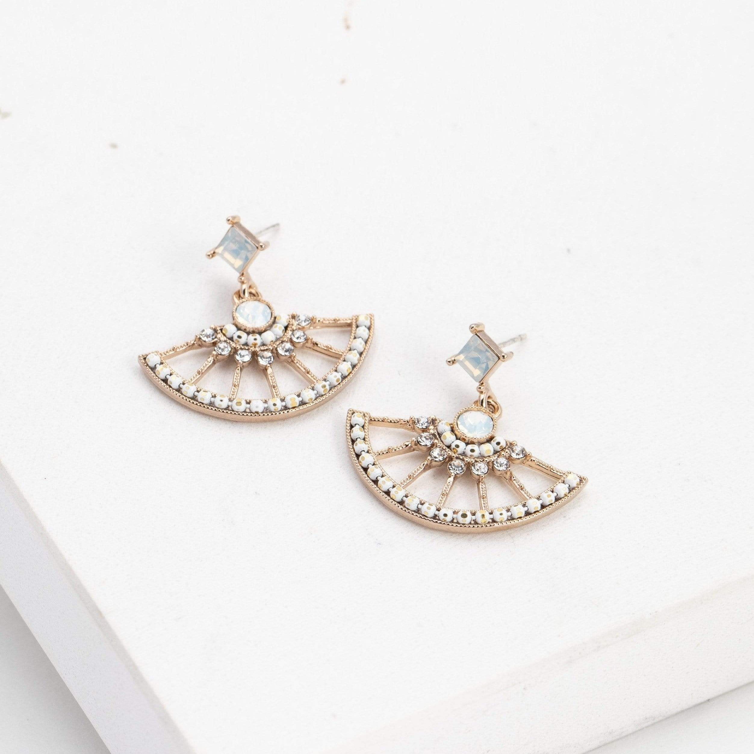Margot Drop Earrings for Women - Elegant Dangle Jewelry Gift for Her - Perfect for Weddings, Parties & Special Occasions