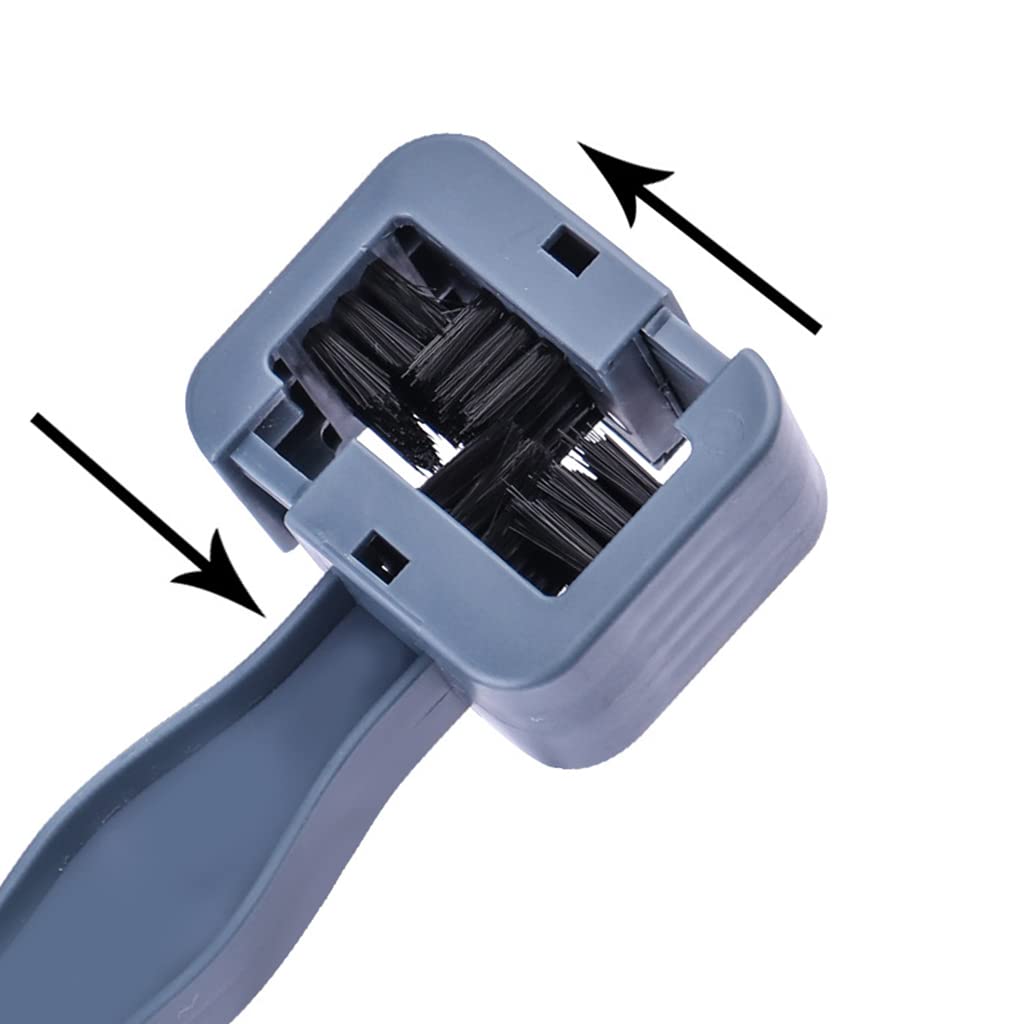 Bike Chain & Tire Cleaning Brush - Motorcycle Scrub Tool for Bikes