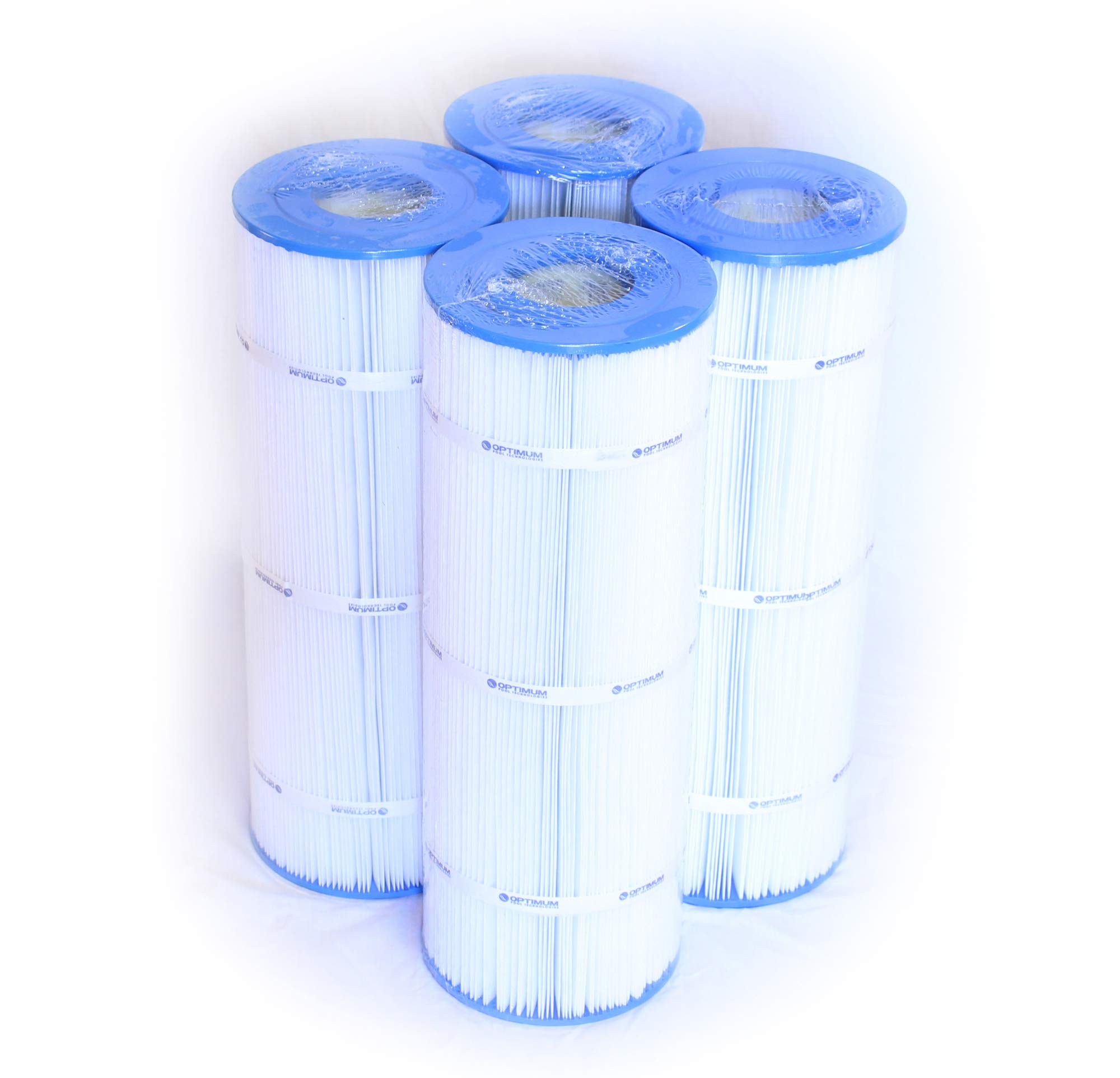 Optimum Pool Technologies® 4-Pack Pool Filter Cartridges - Compatible with Swim Clear C3020, C3025, C3030 & Super Star Clear C3000, C3000S - 325 SQ.FT Replacement Filters for Clean Swimming Pool Water - Perfect for Residential & Commercial Pool Maintenance