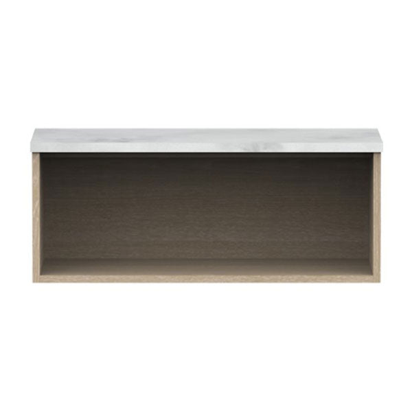 ADP Gino Open Shelf - Modern Wooden Storage Shelf for Home & Office Organization | Perfect for Living Room, Bedroom, and Office Spaces