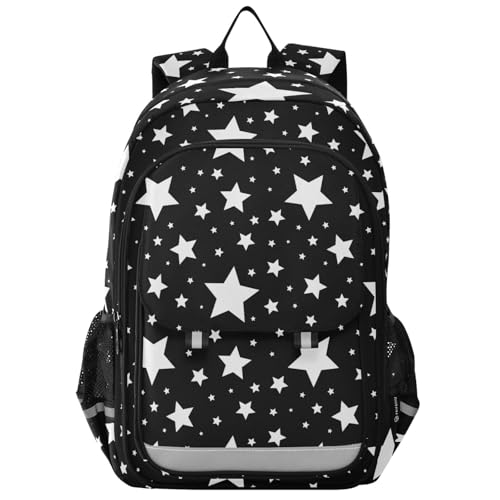 Star Black White