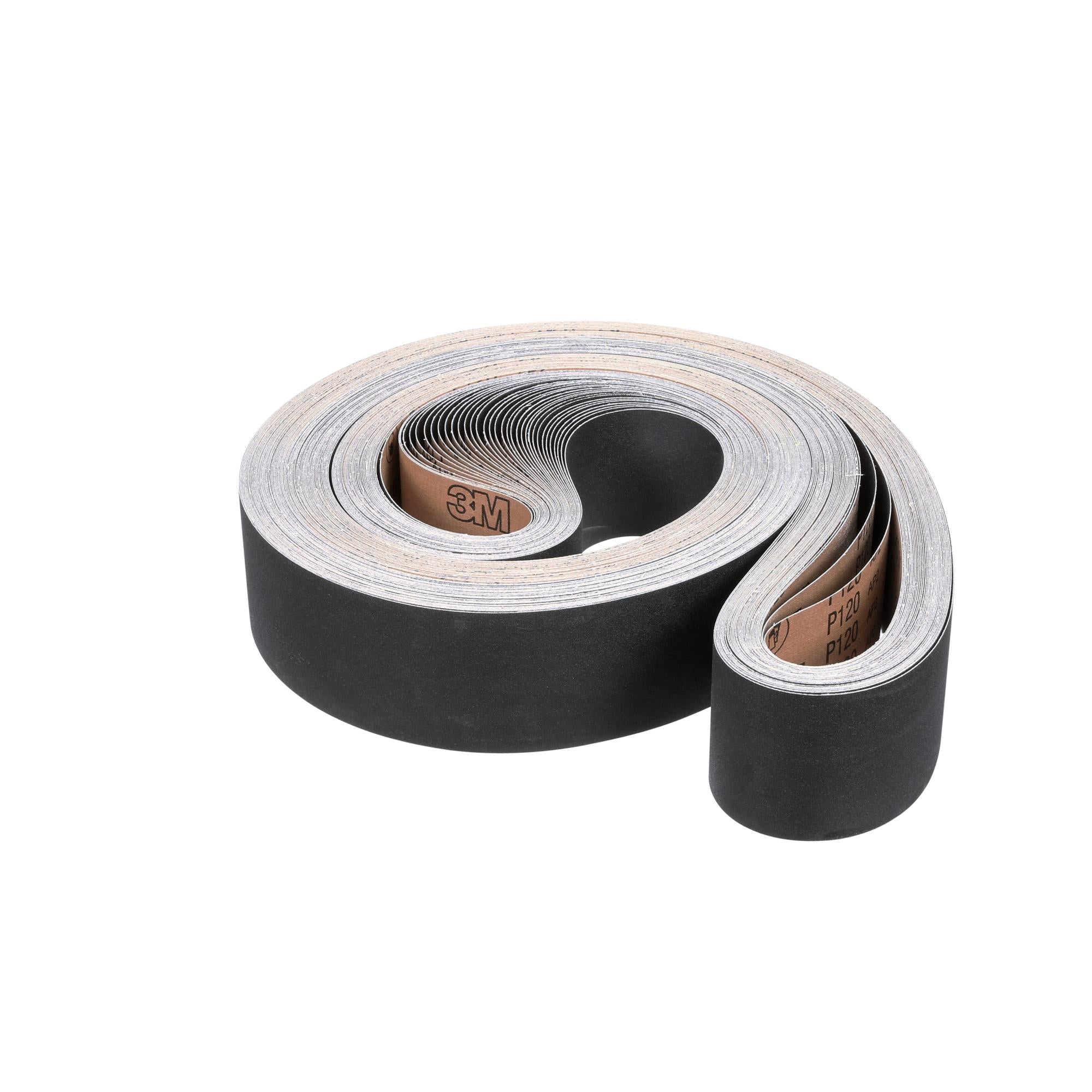 3M 461F Cloth Sanding Belt P120 XF Grit, 4