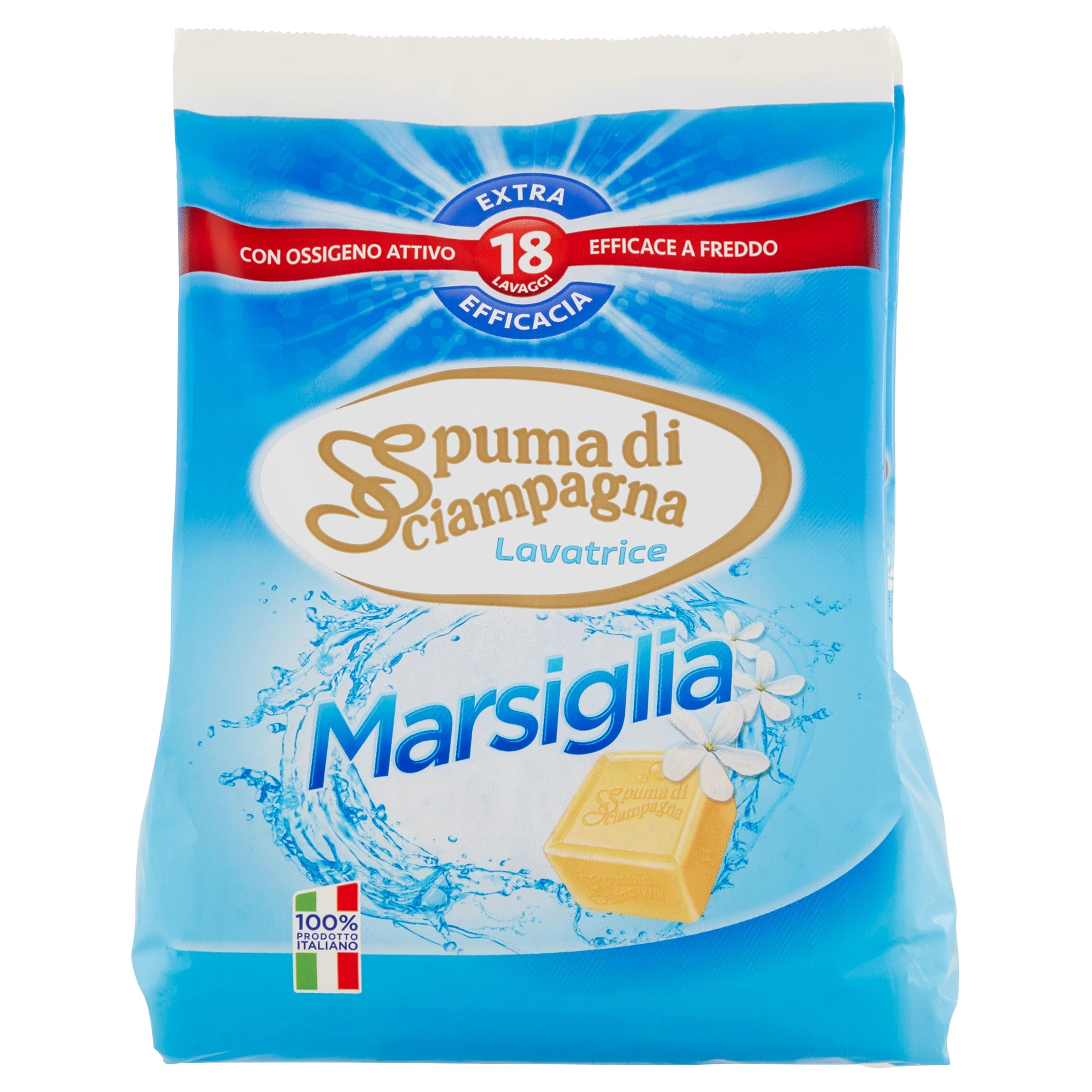Marsiglia Powder Laundry Detergent - High Efficiency Stain Remover for Clothes, Whites & Colors | Perfect for Home, Travel & Commercial Use