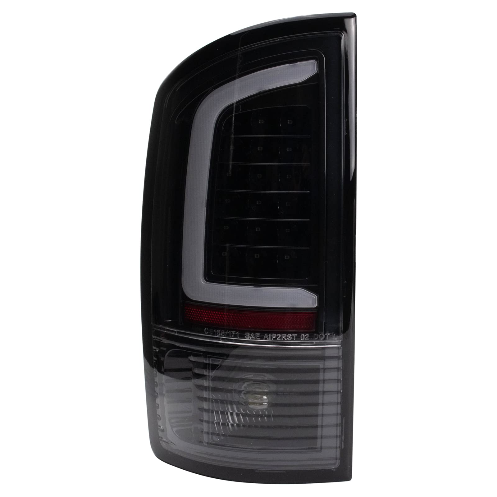 TRQ Rear Tail Lights Replacement Set for 2002-2006 Dodge Ram 1500/2500/3500 - CH2800147 & CH2801147 - Perfect for Night Driving & Enhanced Safety