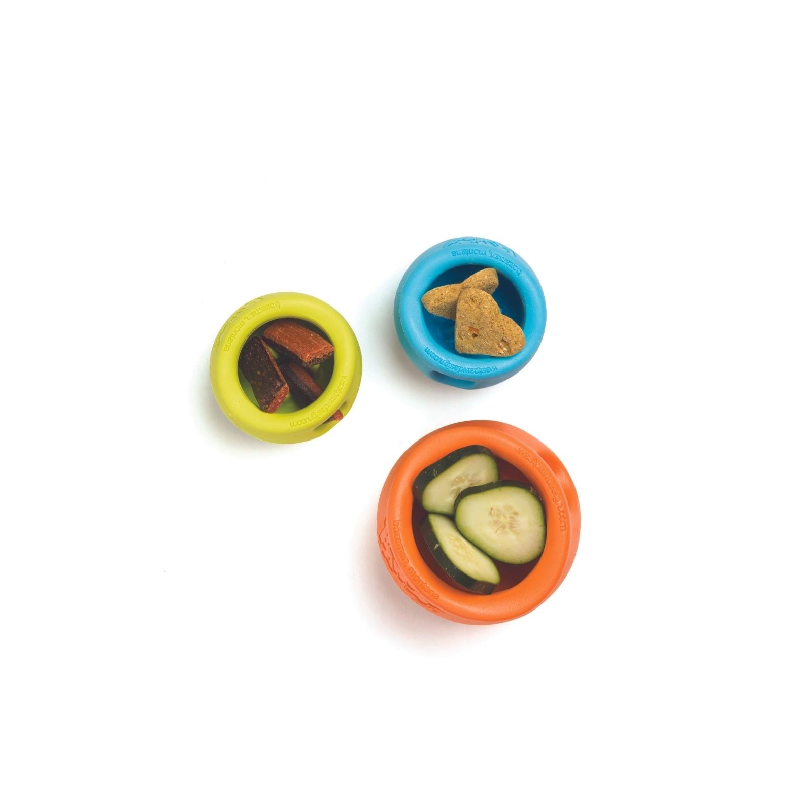West Paw® TOPPL Interactive Puzzle Treat Toy for Dogs - Orange - Fun Brain Games & Reward Training for Small & Large Breeds - Perfect for Indoor Play & Mental Stimulation