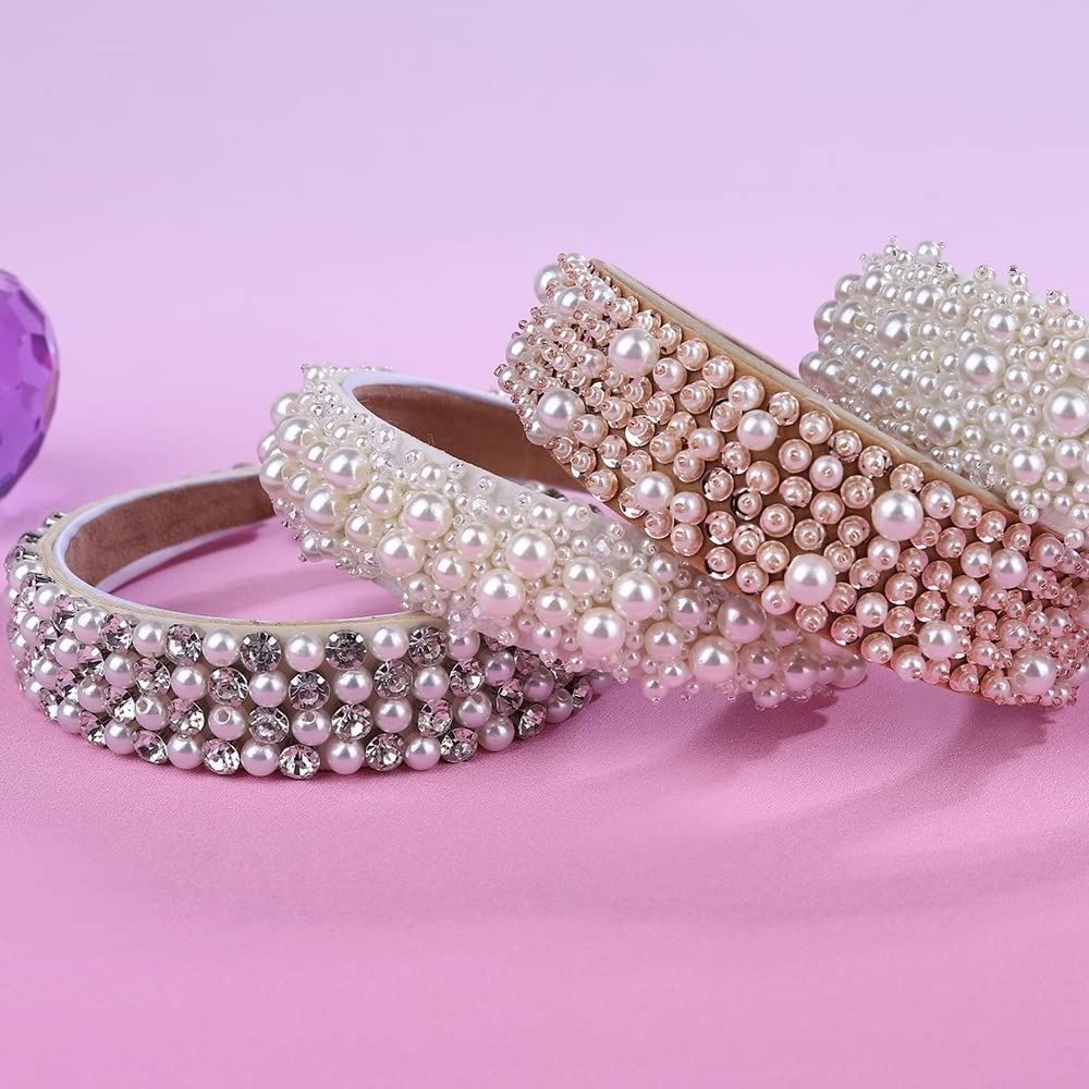 Glamorous Headbands for Women - Natalie Mills GLAMBANDS | Rhinestone & Pearl Hair Accessories | Trendy Headbands for Parties, Weddings & Special Occasions