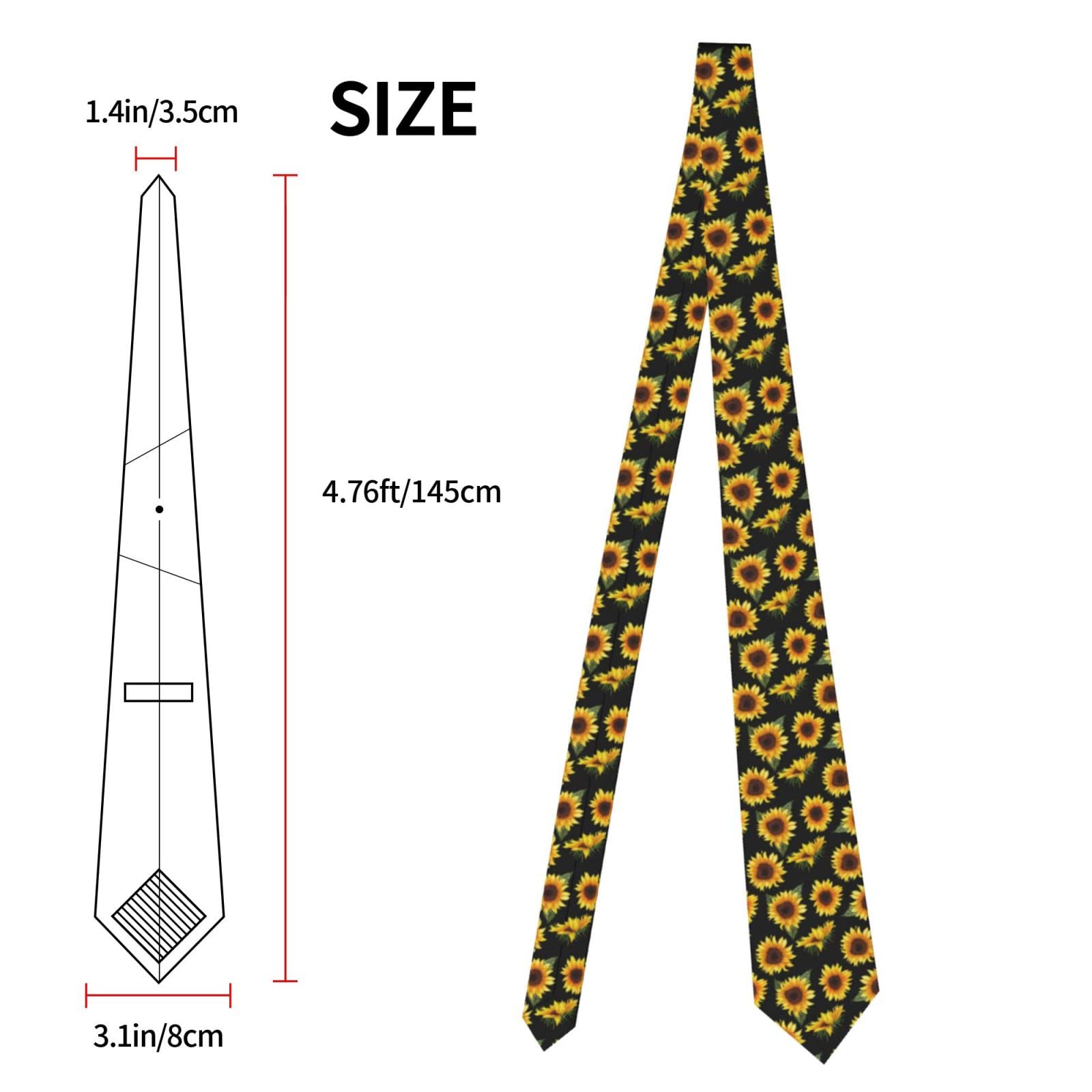 Stylish Men's Neck Ties - Premium Novelty Silk Neckties for Business & Formal Wear | Perfect for Office, Weddings & Special Occasions