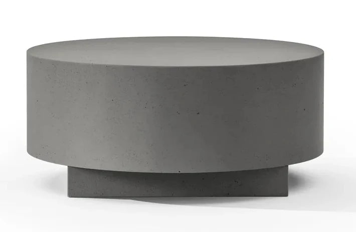 Modern Tronchetto Coffee Table by CIMENTO® - Solid Wood Living Room Furniture for Small Spaces - Perfect for Apartments, Dorms & Cozy Homes