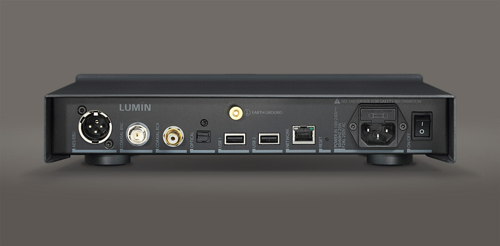 Lumin U2 Mini Digital Transport & Hi-Res Music Streamer - Wireless Audio Streaming for Home Theater & Audiophile Systems