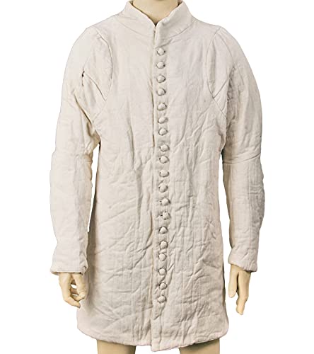 Brand Small Type 6 Gambeson Padded Armor - Medieval LARP & SCA Combat Jacket for Historical Reenactment | Perfect for Renaissance Fairs, Cosplay & Battle Events