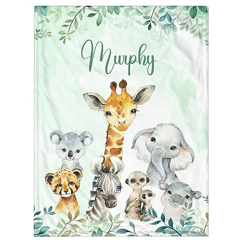 Leaf and Animals - Green