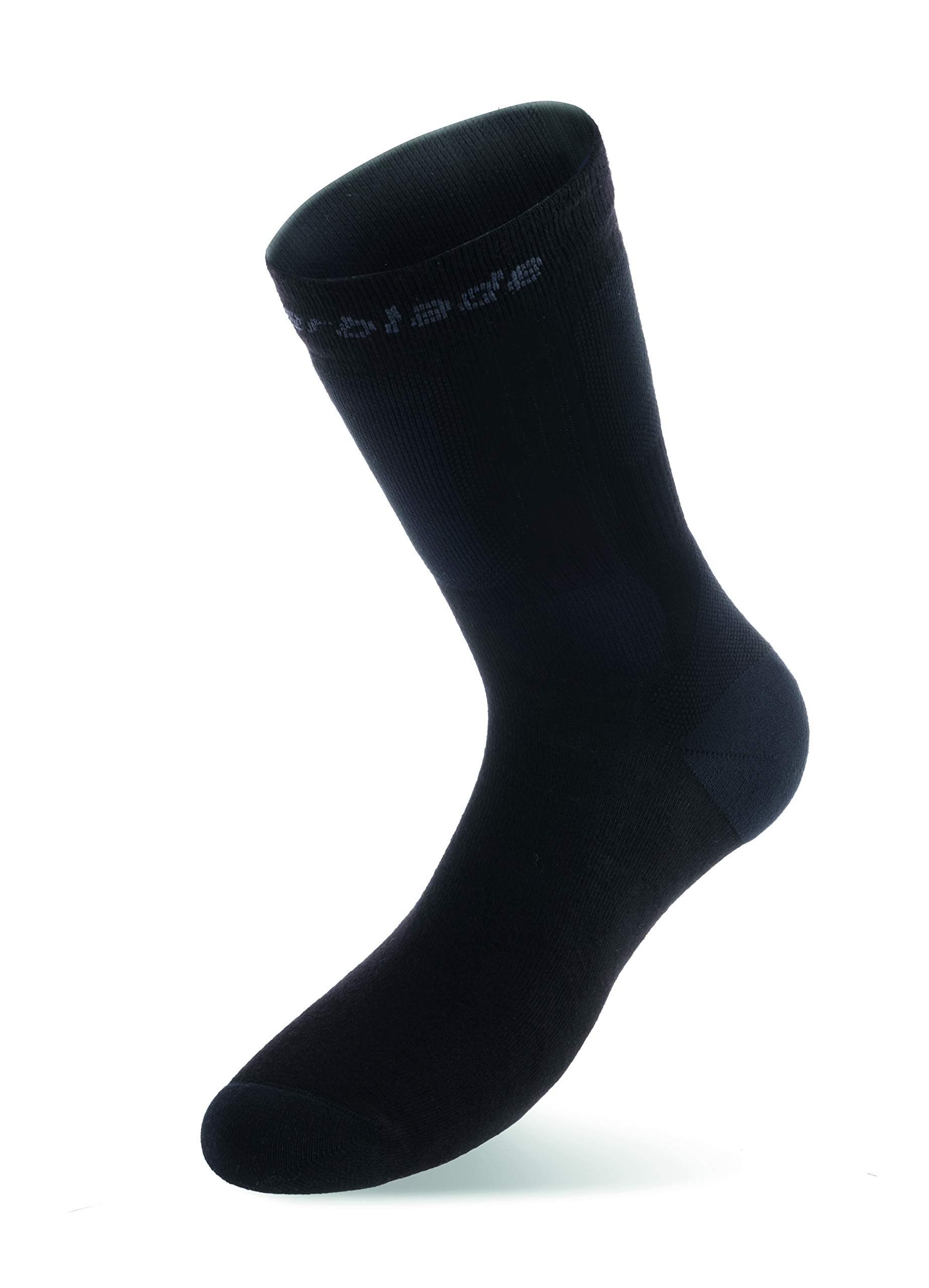 Rollerblade Performance Socks for Inline Skating - 3 Pack Multi-Sport Cushioned Socks (Black) - Perfect for Skating, Running & Gym Workouts