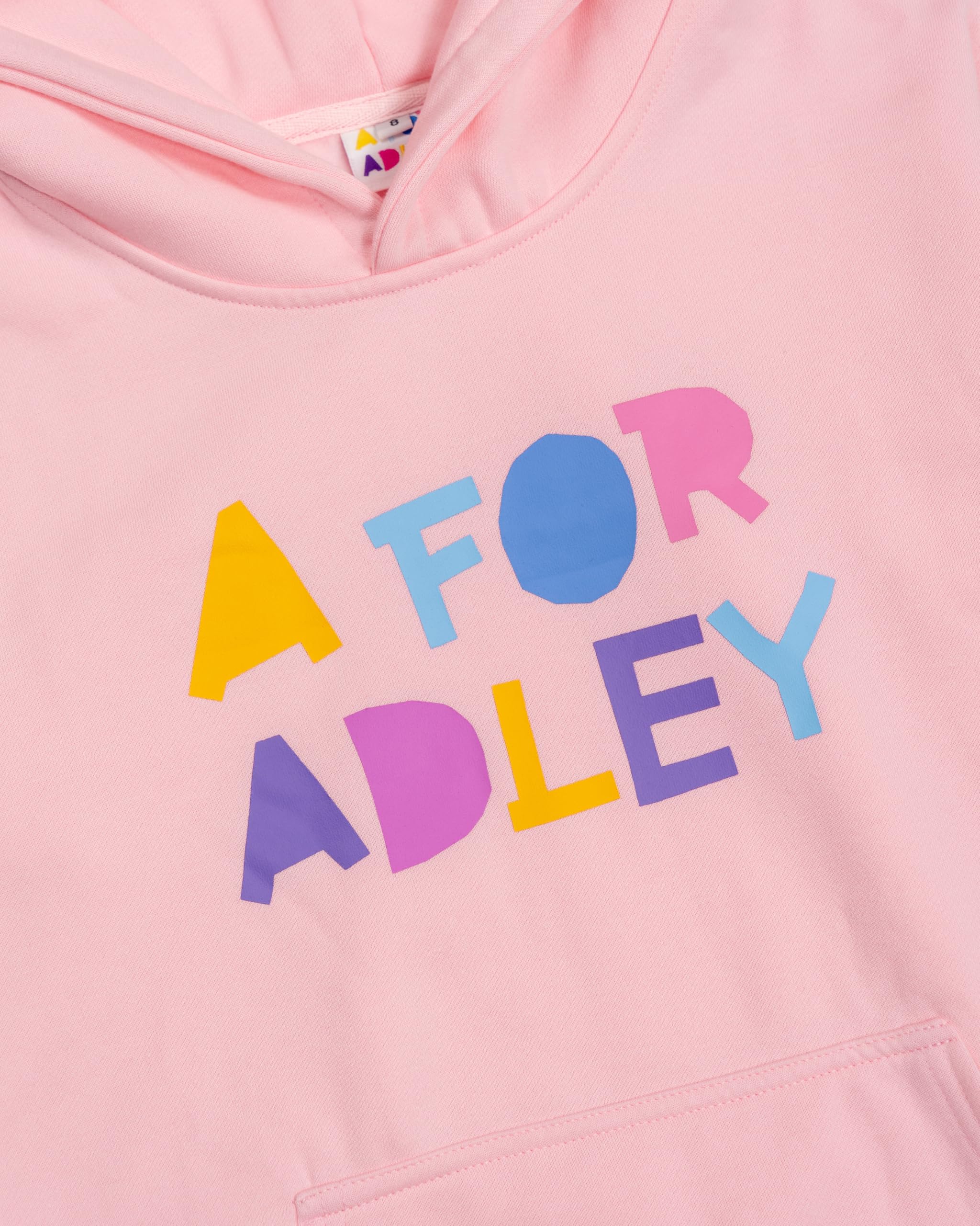 Adley BFF Hoodie with Rainbow Logo - Show Love for Adley & YouTube Videos - Perfect for Fans & Gifts