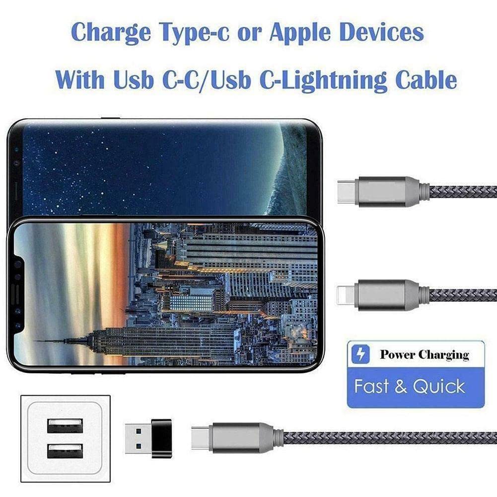 USB 3.0 to USB C Adapter - OTG Type C Female to USB Male Converter - Fast Charging & High Speed Data Transfer for MacBook, iPad, Samsung Galaxy - Perfect for Travel, Office & Home Use