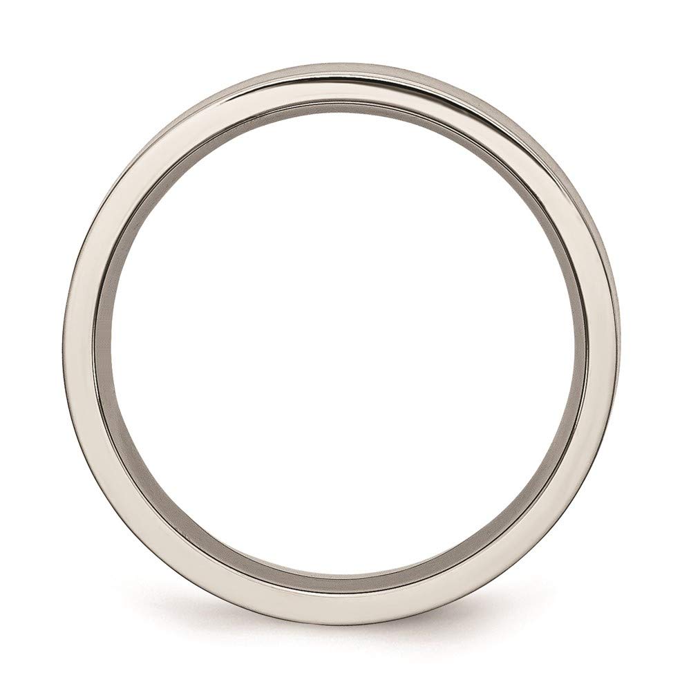 Titanium 5mm Brushed Wedding Band Ring for Women - Elegant Bridal Engagement Ring, Durable & Hypoallergenic Fine Jewelry Gift for Her - Perfect for Proposals, Anniversaries & Special Occasions