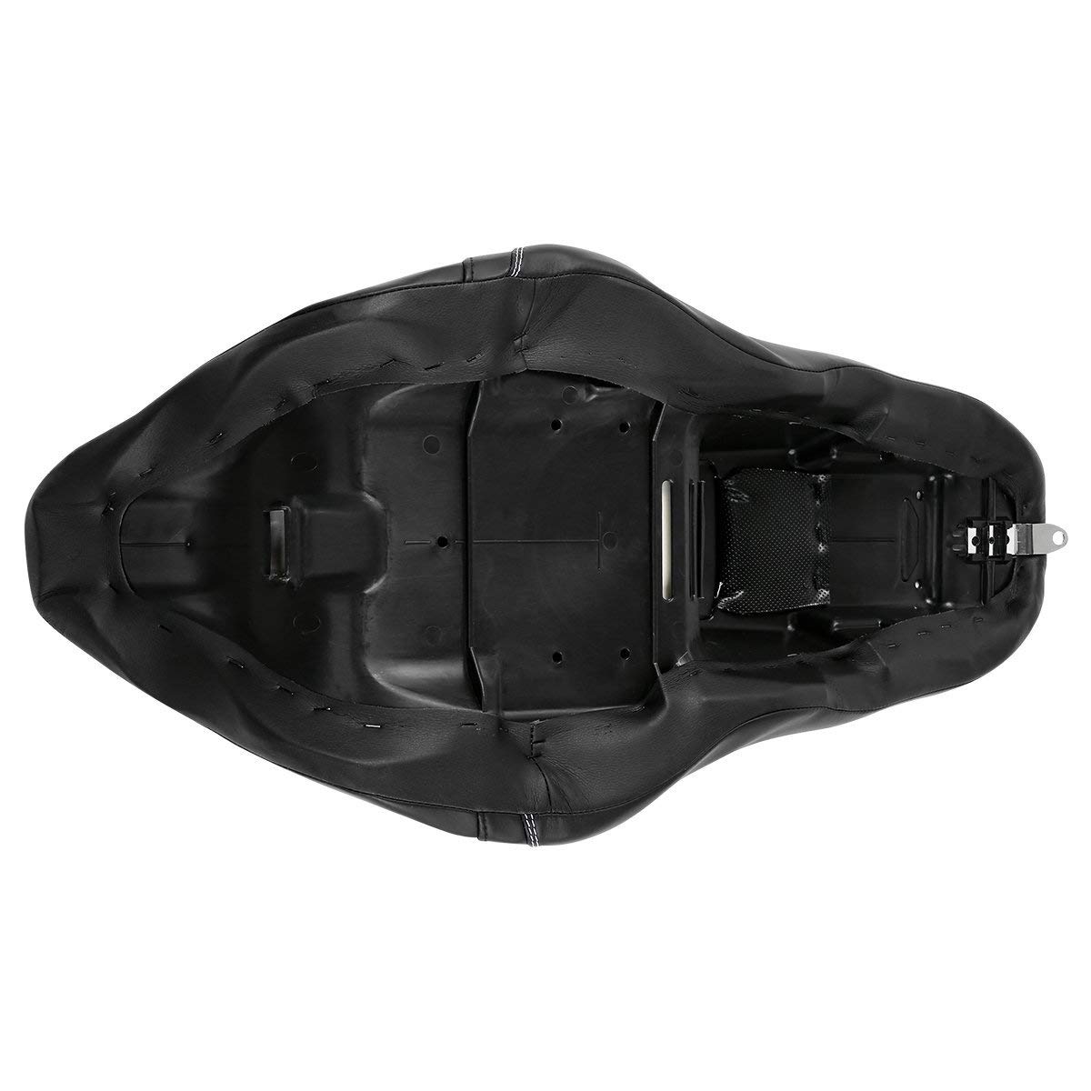 Premium One-Piece Passenger Seat for Harley Davidson Touring & Tri Glide Models 2009-2023 - Compatible with Road King, Street Glide, Road Glide & Electra Glide - Comfortable Backrest for Long Rides & Road Trips