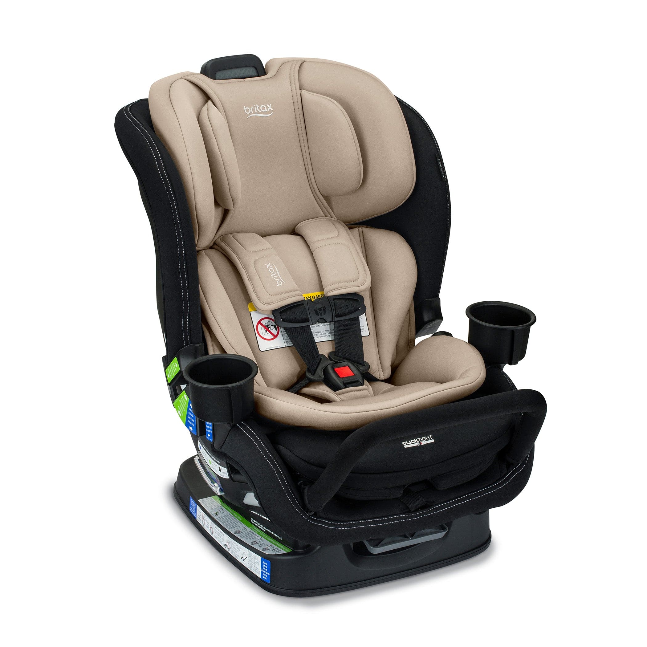 Britax Poplar S Convertible Car Seat - Safe & Comfortable for Infants to Toddlers (5-65 lbs) | Rear & Forward Facing | Easy Installation | Perfect for Family Travel & Daily Commute