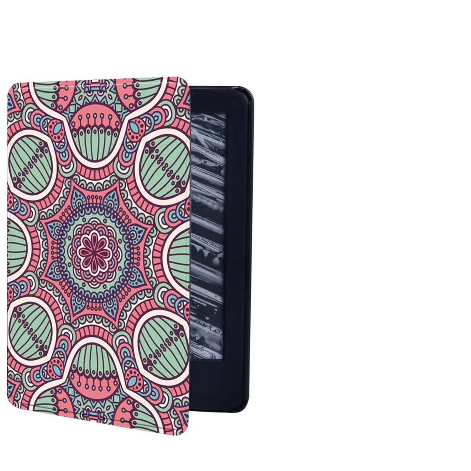 Premium PU Leather Kindle Case with Stand - Compatible with Kindle Paperwhite 1/5th, 2/6th, 4/10th & Kindle 8th/10th Generation - Auto Sleep/Wake Function - Perfect for Reading, Travel & Home Use